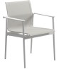 180 Stacking Chair With Aluminium Arms