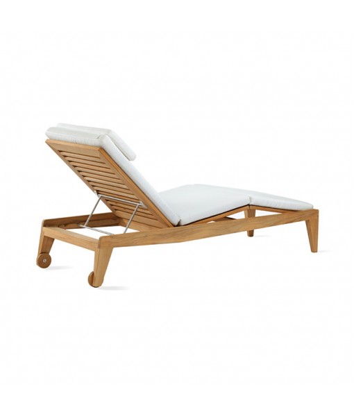 BOOMERANG Adjustable Chaise with Cushion