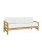 LINLEY 75" Sofa with Seat and Back Cushions 