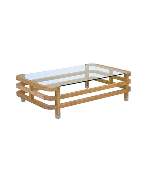 LINLEY Rectangular Coffee Table with Glass ...