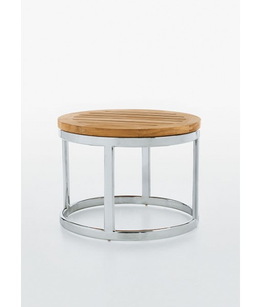 PICKET Occasional Table With Stainless Steel ...