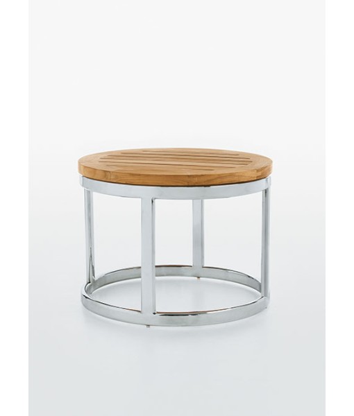 PICKET Occasional Table With Stainless Steel ...