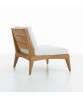 SMOOTHIE Slipper Chair With Seat And Back Cushions