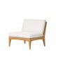 SMOOTHIE Sectional Lounge Chair With Seat And Back Cushions