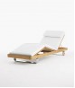 SUMMIT CLASSICS Adjustable Chaise With Cushion