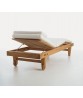 SUMMIT CLASSICS Adjustable Chaise With Cushion