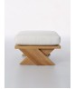X COLLECTION Footrest With Cushion
