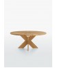 X COLLECTION Round Petal Dining Table