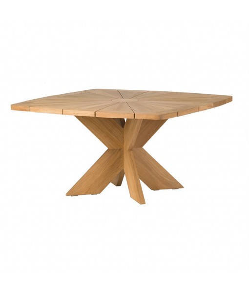 X COLLECTION 64" Square Petal Dining Table