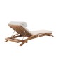 SUNDECK Stacking Adjustable Chaise With Cushion