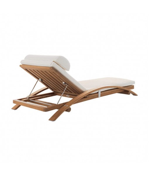 SUNDECK Stacking Adjustable Chaise With Cushion