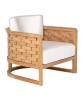 ARC Lounge Chair With Seat And Back Cushions