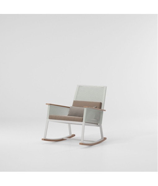 LANDSCAPE ROCKING CHAIR TEAK ARMRESTS