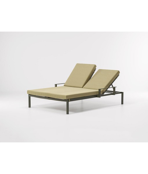 LANDSCAPE DOUBLE VIA DECKCHAIR WITH ARMS