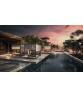 GRID Cabana - Teak Back & Roof Screens