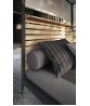 GRID Cabana - Teak Back & Roof Screens