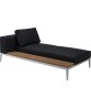 GRID Left / Right Chaise Unit Teak