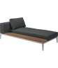 GRID Left / Right Chaise Unit Teak