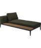 GRID Left / Right Chaise Unit Teak