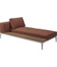 GRID Left / Right Chaise Unit Teak