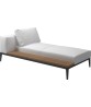 GRID Left / Right Chaise Unit Teak