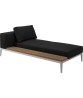 GRID Left / Right Chaise Unit Teak