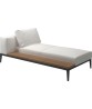 GRID Left / Right Chaise Unit Teak