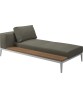 GRID Left / Right Chaise Unit Teak
