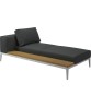 GRID Left / Right Chaise Unit Teak