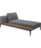 GRID Left / Right Chaise Unit Teak