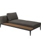 GRID Left / Right Chaise Unit Teak