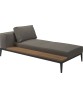 GRID Left / Right Chaise Unit Teak