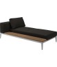GRID Left / Right Chaise Unit Teak