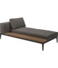 GRID Left / Right Chaise Unit Teak