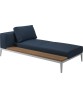 GRID Left / Right Chaise Unit Teak