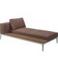 GRID Left / Right Chaise Unit Teak