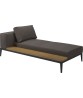 GRID Left / Right Chaise Unit Teak