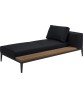 GRID Left / Right Chaise Unit Teak