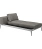 GRID Left / Right Chaise Unit Ceramic