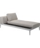 GRID Left / Right Chaise Unit Ceramic