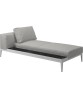 GRID Left / Right Chaise Unit Ceramic