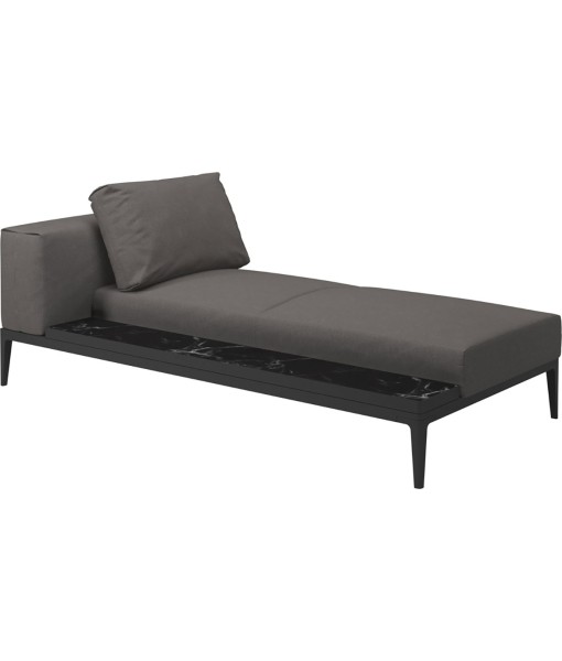 GRID Left / Right Chaise Unit Ceramic
