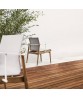 SWAY Teak Stacking Dining Chair With Arms