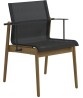 SWAY Teak Stacking Dining Chair With Arms