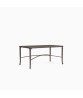 Calcutta 24" X 42" Cast Top Coffee Table