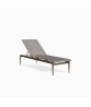 Flight Sling Stacking Adjustable Chaise Without Arms, Sling