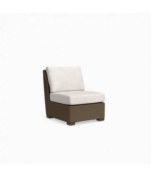 Fusion Center Armless Chair, Pillow Back