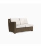 Fusion Left Arm Loveseat, Pillow Back