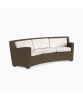 Fusion Curved Sofa, Loose Cushions - Slim Back