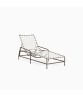 Kantan Aluminum Suncloth Adjustable Chaise, Suncloth Lace